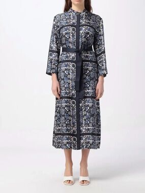 MaxMara Printed Silk Dress